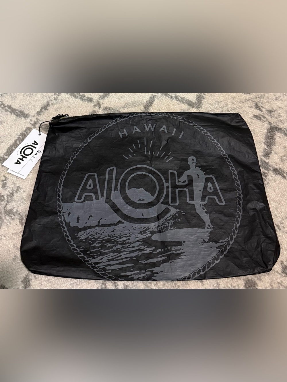 NWT Aloha Collection Max Pouch Black